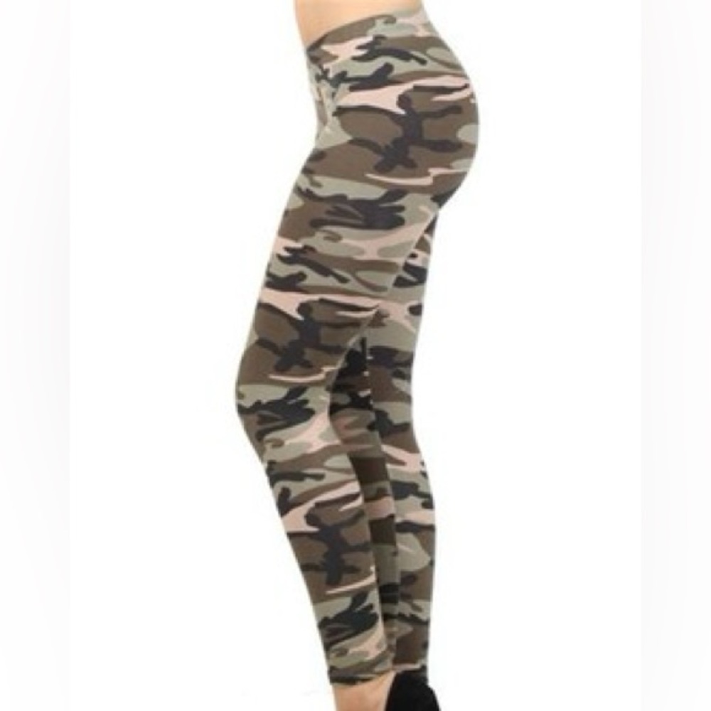 Express Camo Print Leggings